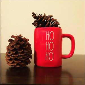 Seasonal Rae Dunn 2019 HO HO HO Christmas Mug- Red